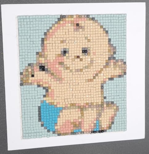 Diamond Painting Karte Baby Boy (14) von SGSspecial