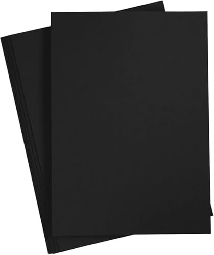 Hobby & Basteln Kartonbögen -1x - schwarz - A4-21 x 30 cm - 180 Gramm von SGSspecial