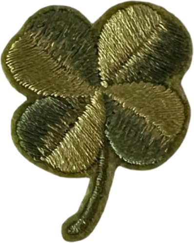 Kleeblatt Kleeblatt Vier Kleeblatt Bügeln Emblem Patch 3 cm / 3,8 cm / Grün Kleeblatt Kleeblatt Vier Kleeblatt Bügeln Emblem Patch 3 cm / 3,8 cm / Grün von SGSspecial