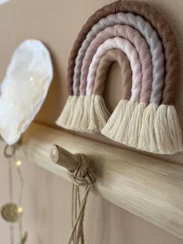 Lovecrafted - Makramee Regenbogen - Kinderzimmer - Babyzimmer - Deko - Mutterschaftsgeschenk - amante Lovecrafted - Makramee Regenbogen - Kinderzimmer - Babyzimmer - Deko - Mutterschaftsgeschenk - amante von SGSspecial