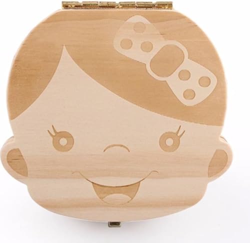 Zahnbox aus Holz - Niederländische Version - Geburt Geschenk - Langlebig Zahnbox aus Holz - Niederländische Version - Geburt Geschenk - Langlebig von SGSspecial