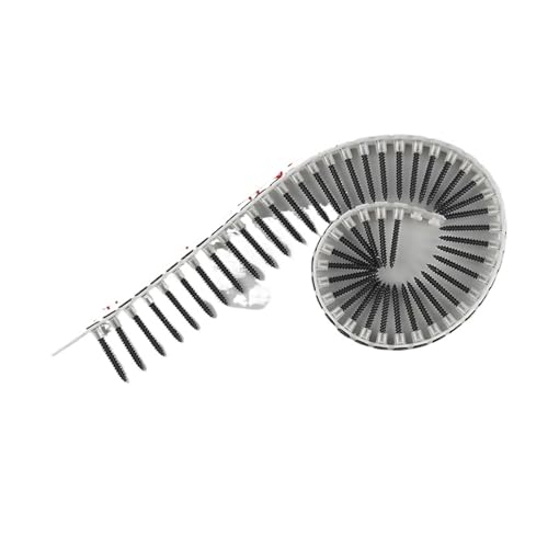 metric bolt kit, 1000 stücke Trockenbau Kette Schrauben Streifen Reißzwecken Selbstschneidende Kunststoff Beton,for diy(25mm 1000pcs) von SGYEPOCFQ
