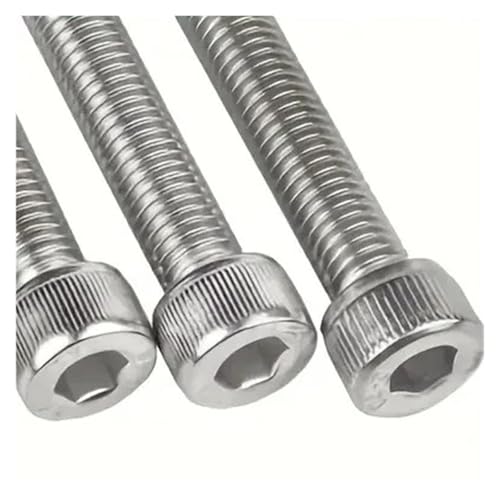 metric bolt kit, 600 Stück M3 M4 M5 M6 metrische Schraubenkombination, 304 Edelstahlschrauben, Innensechskantschlüssel, mit 4 Schraubenschlüsseln,for diy von SGYEPOCFQ