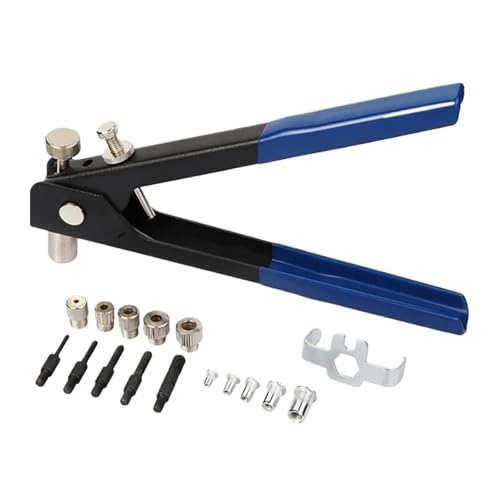 metric bolt kit, Gewindenietmuttern-Kit, gemischtes Nietmuttern-Set aus Aluminiumlegierung, M3, M4, M5, M6, M8,for diy(150PCS only NUT) von SGYEPOCFQ