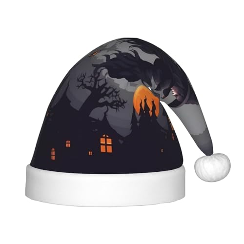 SGZLZBWK Halloween-Hexen-Weihnachtsmannmütze, weiche, gemütliche Weihnachtsmütze für Kinder, klassische Urlaubsmütze für Neujahrsparty SGZLZBWK Halloween-Hexen-Weihnachtsmannmütze, weiche, gemütliche Weihnachtsmütze für Kinder, klassische Urlaubsmütze für Neujahrsparty von SGZLZBWK
