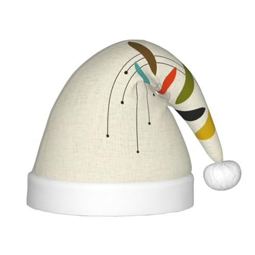 SGZLZBWK Weihnachtsmütze aus der Mitte des Jahrhunderts, moderne Drucke, weiche, gemütliche Weihnachtsmütze für Kinder, klassische Urlaubsmütze für Neujahrsparty SGZLZBWK Weihnachtsmütze aus der Mitte des Jahrhunderts, moderne Drucke, weiche, gemütliche Weihnachtsmütze für Kinder, klassische Urlaubsmütze für Neujahrsparty von SGZLZBWK