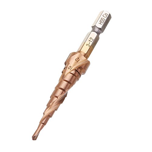 sgerste drillpro M35 Coblat Schritt Bohrer 1/10,2 cm Sechskantschaft CO Stufenbohrer bit- 3–12 mm sgerste drillpro M35 Coblat Schritt Bohrer 1/10,2 cm Sechskantschaft CO Stufenbohrer bit- 3–12 mm von SGerste