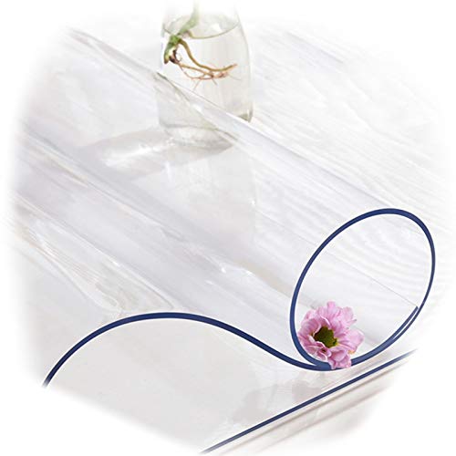 SHAARI Transparent Tischdecke Wasserdicht Verbrühungshemmend Tischschutz Dauerhaft PVC Schneidbar Zum Küchenherd Restaurant Wohnzimmer, Mehrere Größen (2.0mm,200x300cm) von SHAARI