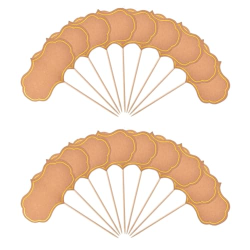 SHABD 50 Stück Cupcake-Topper für Kreidetafeln, Charcuterie-Brett, Buffet-Etiketten, Etiketten für Lebensmittel, Leere Zahnstocher-Flagge, für Vorspeisen, Langlebig, Einfach zu Verwenden, 9 X SHABD 50 Stück Cupcake-Topper für Kreidetafeln, Charcuterie-Brett, Buffet-Etiketten, Etiketten für Lebensmittel, Leere Zahnstocher-Flagge, für Vorspeisen, Langlebig, Einfach zu Verwenden, 9 X von SHABD