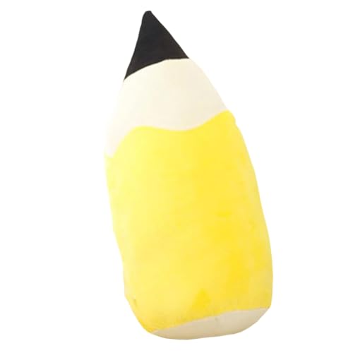 SHABD Kissen, Plüschkissen, Leseecke für Kinder, Kissen zum Schulanfang, Kissen, Geburtstagsgeschenke, 50 cm, Gelb SHABD Kissen, Plüschkissen, Leseecke für Kinder, Kissen zum Schulanfang, Kissen, Geburtstagsgeschenke, 50 cm, Gelb von SHABD