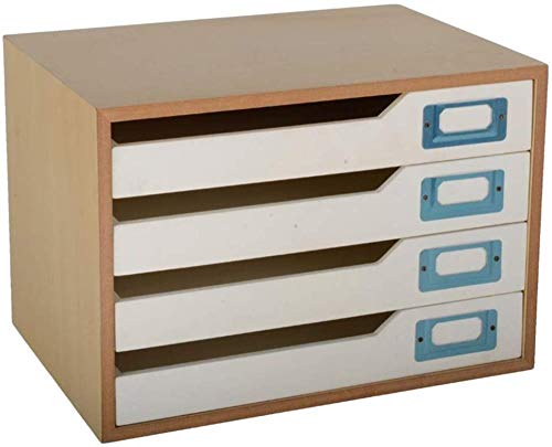 Aktenschrank Aktenschränke Flache Schreibwaren Mesh Zeitschriftenständer Holzprodukte Schreibtischschränke Schublade Dateien Sortierbox Büro Holz Aufbewahrungsbox Multifunktional von SHABOZ