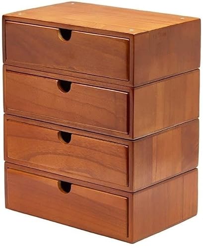 Kommode, Aktenschrank für das Heimbüro, Aktenordner für Heimbüro, Schubladen, Schreibtisch-Organizer mit 4 Schubladen, Aufbewahrungsbox von SHABOZ