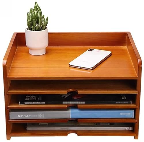 Schubladenschrank für das Büro, Aktenordner für Heimbüro, Schubladen, Aufbewahrungsbox für den Schreibtisch, aus Holz, Schublade, Schreibtisch von SHABOZ