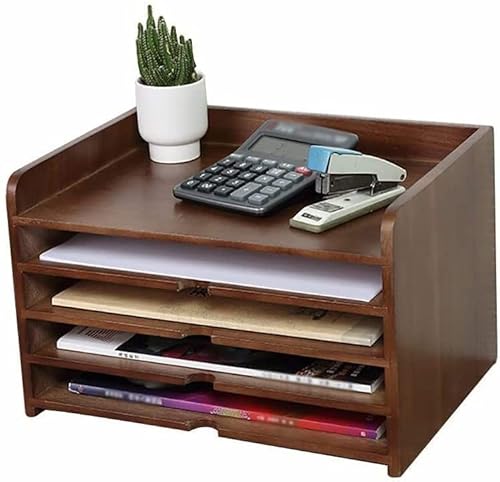 Schubladenschrank für das Büro, Aktenordner für Heimbüro, Schubladen, Aufbewahrungsbox für den Schreibtisch, aus Holz, Schublade, Schreibtisch von SHABOZ