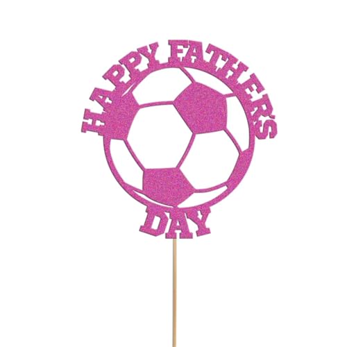 Happy Father's Day Fußball-Kuchenaufsatz mit Aufschrift "Dad Daddy", glitzernd, Kuchendekoration Happy Father's Day Fußball-Kuchenaufsatz mit Aufschrift "Dad Daddy", glitzernd, Kuchendekoration von SHAMSCO