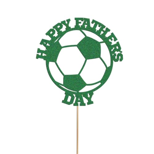 Happy Father's Day Fußball-Kuchenaufsatz mit Aufschrift "Dad Daddy", glitzernd, Kuchendekoration Happy Father's Day Fußball-Kuchenaufsatz mit Aufschrift "Dad Daddy", glitzernd, Kuchendekoration von SHAMSCO