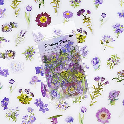 100 Stück Natürliche Blumen-Blätter-Aufkleber, Transparente Dekorative Aufkleber mit Vintage-Blumenpflanzen, Scrapbook-Aufkleber für Junk-Journal, DIY-Kunsthandwerk, Fotoalbum, Planer, Kalender 100 Stück Natürliche Blumen-Blätter-Aufkleber, Transparente Dekorative Aufkleber mit Vintage-Blumenpflanzen, Scrapbook-Aufkleber für Junk-Journal, DIY-Kunsthandwerk, Fotoalbum, Planer, Kalender von SHANFAA