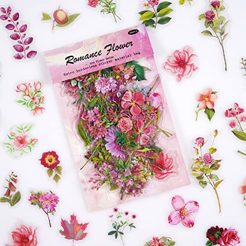 100 Stücke Rosa Blumen Aufkleber, Vintage Floral Pflanze transparente dekorative Aufkleber, Scrapbook Aufkleber für Junk Journal, DIY Kunsthandwerk, Fotoalbum, Planer, Kalender und Notizbuch 100 Stücke Rosa Blumen Aufkleber, Vintage Floral Pflanze transparente dekorative Aufkleber, Scrapbook Aufkleber für Junk Journal, DIY Kunsthandwerk, Fotoalbum, Planer, Kalender und Notizbuch von SHANFAA
