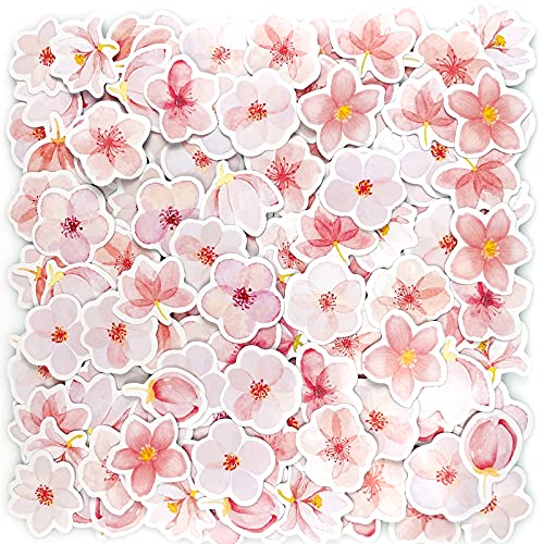 180 PCS Sakura Scrapbook Sticker, Mini Pink Cherry Blossom Petals DIY Dekoration Aufkleber für Scrapbooking, Bullet Journal, Album, Handyhülle, Laptop, Kartenherstellung von SHANFAA