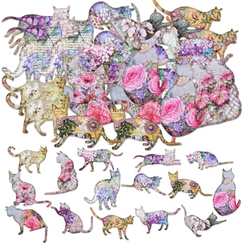 46pcs Aufkleber für Scrapbooking Kleine Scrapbook Aufkleber Set, Journaling Bullet Junk Journal Supplies, Planer, Kid DIY Art Crafts, Laptop, Koffer (Stil-15) 46pcs Aufkleber für Scrapbooking Kleine Scrapbook Aufkleber Set, Journaling Bullet Junk Journal Supplies, Planer, Kid DIY Art Crafts, Laptop, Koffer (Stil-15) von SHANFAA
