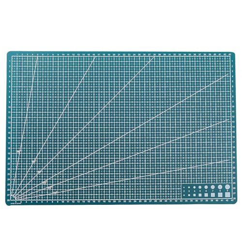 A3 A4 A5 Schneidematte, selbstheilend, Messerbrett, Bastelmodelle, mit Zentimeter- und Winkelskala, selbstheilendes Bastelschneidebrett mit 0,1 cm, für Rollschneider, Bastelmesser, Papiermesser (A3, A3 A4 A5 Schneidematte, selbstheilend, Messerbrett, Bastelmodelle, mit Zentimeter- und Winkelskala, selbstheilendes Bastelschneidebrett mit 0,1 cm, für Rollschneider, Bastelmesser, Papiermesser (A3, von SHANGYU