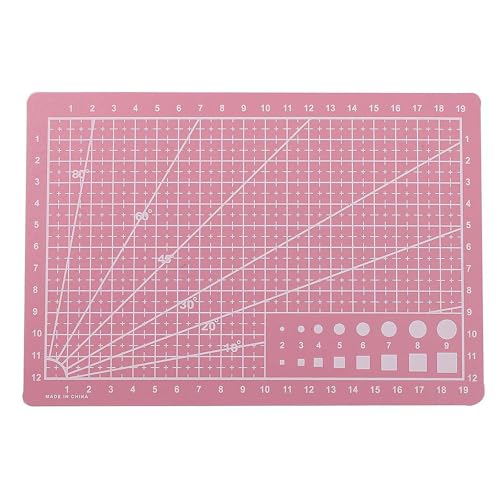 A3 A4 A5 Schneidematte, selbstheilend, Messerbrett, Bastelmodelle, mit Zentimeter- und Winkelskala, selbstheilendes Bastelschneidebrett mit 0,1 cm, für Rollschneider, Bastelmesser, Papiermesser (A5, A3 A4 A5 Schneidematte, selbstheilend, Messerbrett, Bastelmodelle, mit Zentimeter- und Winkelskala, selbstheilendes Bastelschneidebrett mit 0,1 cm, für Rollschneider, Bastelmesser, Papiermesser (A5, von SHANGYU