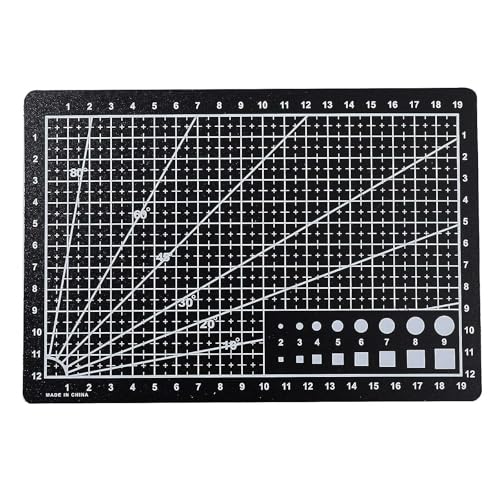 A3 A4 A5 Schneidematte, selbstheilend, Messerbrett, Bastelmodelle, mit Zentimeter- und Winkelskala, selbstheilendes Bastelschneidebrett mit 0,1 cm, für Rollschneider, Bastelmesser, Papiermesser (A5, A3 A4 A5 Schneidematte, selbstheilend, Messerbrett, Bastelmodelle, mit Zentimeter- und Winkelskala, selbstheilendes Bastelschneidebrett mit 0,1 cm, für Rollschneider, Bastelmesser, Papiermesser (A5, von SHANGYU