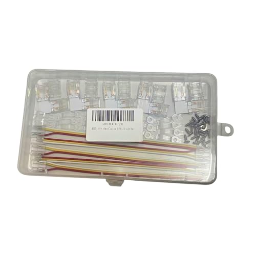 3-poliges 10 mm transparentes Steckverbinder-Set – 6 L-Steckverbinder, 6 lückenlose, lötfreie Steckverbinder, 5 einseitige Drähte, COB-LED-Lichtleiste 3-poliges 10 mm transparentes Steckverbinder-Set – 6 L-Steckverbinder, 6 lückenlose, lötfreie Steckverbinder, 5 einseitige Drähte, COB-LED-Lichtleiste von SHAOYAYAZHANG