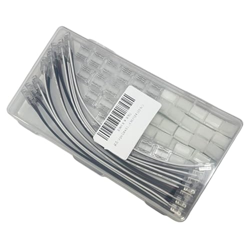5-poliges 12 mm breites transparentes Stecker-Kit – 20 lückenlose, lötfreie Steckverbinder, 5 doppelseitige Bänder 24 AWG-Drähte, 5 einseitige Drähte COB RGBW LED-Streifen 5-poliges 12 mm breites transparentes Stecker-Kit – 20 lückenlose, lötfreie Steckverbinder, 5 doppelseitige Bänder 24 AWG-Drähte, 5 einseitige Drähte COB RGBW LED-Streifen von SHAOYAYAZHANG