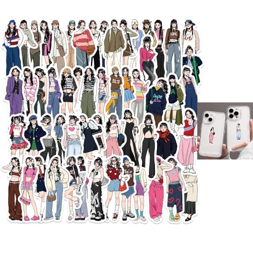 SHAPEPOTY Scrapbook Zubehör - 65 Stück Trendige Aufkleber für Mädchen, Sticker Kinder zum Aufkleben - einzigartig und wasserdicht SHAPEPOTY Scrapbook Zubehör - 65 Stück Trendige Aufkleber für Mädchen, Sticker Kinder zum Aufkleben - einzigartig und wasserdicht von SHAPEPOTY