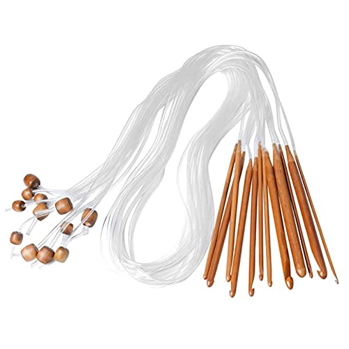 Tunesisch Häkeln,12 Teilig Tunesische Bambus Afghanische Häkelnadel Set 3-10 mm Geschweißter Bambus Nadelteppich Verlängerte Häkelarbeiten Afghanische karbonisierte Häkelnadeln zum Häkeln Muster (12) Tunesisch Häkeln,12 Teilig Tunesische Bambus Afghanische Häkelnadel Set 3-10 mm Geschweißter Bambus Nadelteppich Verlängerte Häkelarbeiten Afghanische karbonisierte Häkelnadeln zum Häkeln Muster (12) von SHARPDRILL