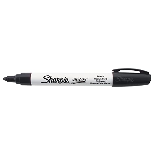 DYMO Ölbasierter Paint Marker, Medium, Point, Permanentmarker (Schwarz, Mehrfarbig, Kunststoff, mittel) von Dymo