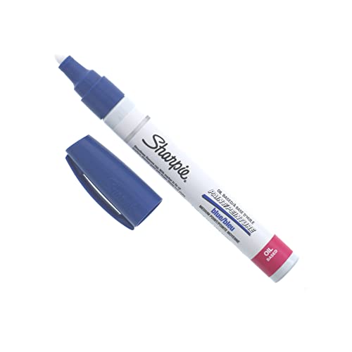 SHARPIE Oil-Based Paint Marker, Medium, Blue SHARPIE Oil-Based Paint Marker, Medium, Blue von SHARPIE