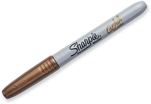 Sharpie Feine Spitze Metallic Permanent Marker – parent gold von SHARPIE