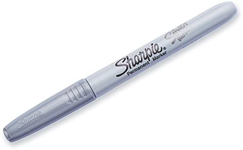 Sharpie Feine Spitze Metallic Permanent Marker – parent silber von SHARPIE