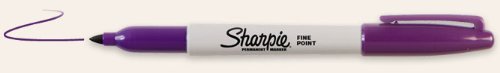 Sharpie Fine Punkt Permanent Marker Violett Tinte Farbe x 1 single von SHARPIE