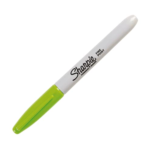 Sharpie Permanentmarker, feine Spitze, 3 Stück Fine lime Sharpie Permanentmarker, feine Spitze, 3 Stück Fine lime von SHARPIE