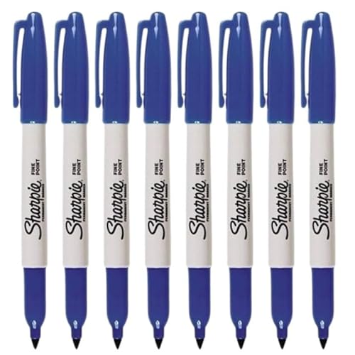Sharpie Permanentmarker | feine Spitze | Blau | 8 Stück Sharpie Permanentmarker | feine Spitze | Blau | 8 Stück von SHARPIE