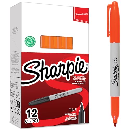 Sharpie-Permanentmarker (mit feiner Spitze) 12er-Packung, lindgrün von SHARPIE