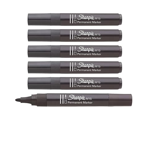 Sharpie Permanentmarker M15 schwarzer MarkerS01925846er-Pack Sharpie Permanentmarker M15 schwarzer MarkerS01925846er-Pack von Sharpie
