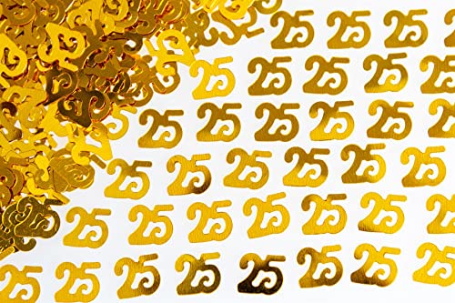 56 g Gold 25. Geburtstag Konfetti Folie Metallic Glitzer Tisch Streusel Alter Geburtstag Party Dekorationen 56 g Gold 25. Geburtstag Konfetti Folie Metallic Glitzer Tisch Streusel Alter Geburtstag Party Dekorationen von SHATCHI