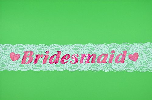 Gifts 4 All Occasions Limited SHATCHI-1278 Shatchi Brautschschärpe, weiße Spitze, für Junggesellinnenabschied, Brautdusche, Bachelorette, Hochzeit, Kostüm-Accessoire, Dekoration Gifts 4 All Occasions Limited SHATCHI-1278 Shatchi Brautschschärpe, weiße Spitze, für Junggesellinnenabschied, Brautdusche, Bachelorette, Hochzeit, Kostüm-Accessoire, Dekoration von SHATCHI
