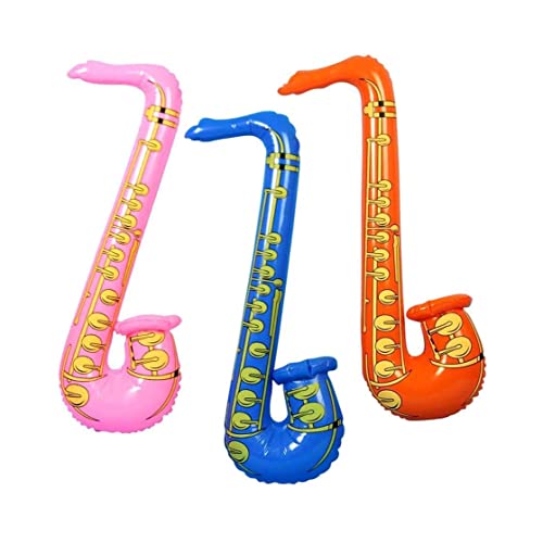 SHATCHI 12 x große aufblasbare Saxophon-Instrumente, Partytütenfüller, Spielzeug, Gastgeschenke, Luftballons, Junggesellinnenabschied, Kostümparty, Zubehör, Rock-Star, als Geschenk, Sortiert, 12pcs SHATCHI 12 x große aufblasbare Saxophon-Instrumente, Partytütenfüller, Spielzeug, Gastgeschenke, Luftballons, Junggesellinnenabschied, Kostümparty, Zubehör, Rock-Star, als Geschenk, Sortiert, 12pcs von SHATCHI