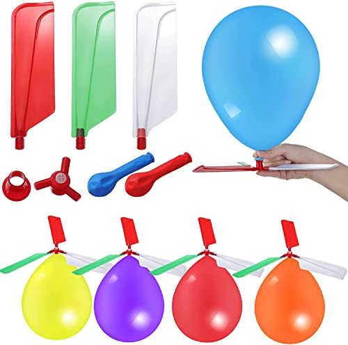 SHATCHI 6 Stück Helikopter-Luftballons Party Loot Piñata Tütenfüller Gastgeschenk Weihnachten Geschenk, mehrfarbig von SHATCHI