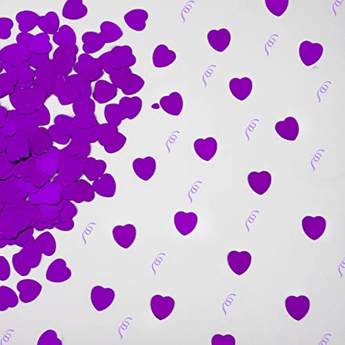 SHATCHI Confetti Konfetti, Herzform, 14 g, Violett von SHATCHI