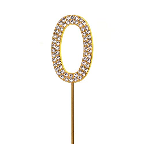 SHATCHI SHATCHI-783 0–9 Gold/Silber Diamant glitzernder Tortenaufsatz, Alterszahlen, Jahr für Männer, Jungen, Frauen, Mädchen, Geburtstag, Jahrestag, Party-Dekorationen SHATCHI SHATCHI-783 0–9 Gold/Silber Diamant glitzernder Tortenaufsatz, Alterszahlen, Jahr für Männer, Jungen, Frauen, Mädchen, Geburtstag, Jahrestag, Party-Dekorationen von SHATCHI