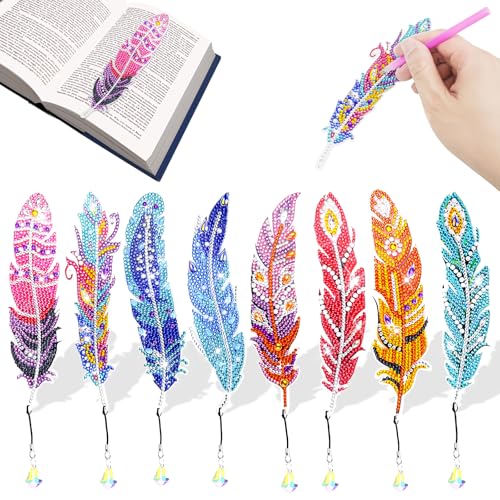 SHBAOCH Bastelset Kinder ab 6 7 8 9 Jahre, Diamond Painting Lesezeichen Kinder Erwachsene Mädchen Anfänger Schule DIY Kunsthandwerk Geschenk SHBAOCH Bastelset Kinder ab 6 7 8 9 Jahre, Diamond Painting Lesezeichen Kinder Erwachsene Mädchen Anfänger Schule DIY Kunsthandwerk Geschenk von SHBAOCH