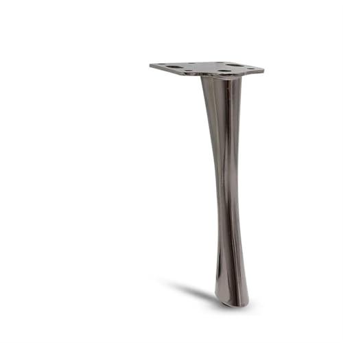 4 STÜCKE Metall Möbelbeine Schrankfüße 15 cm/17 cm for Kommode Badezimmerschrank TV-Ständer Sofa Kaffeetisch Beine(Grey(17cm)) von SHBHWS