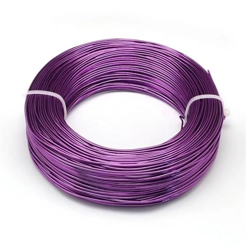 Aluminiumdraht 0,5 mm 0,8 mm 1 mm 1,2 mm 1,5 mm 2 mm 2,5 mm 3 mm 3,5 mm 4 mm 5 mm 6 mm Aluminiumdraht for Schmuckherstellung Armband DIY Handarbeit Perlendraht Aludraht (Color : 11 DarkViolet, Size Aluminiumdraht 0,5 mm 0,8 mm 1 mm 1,2 mm 1,5 mm 2 mm 2,5 mm 3 mm 3,5 mm 4 mm 5 mm 6 mm Aluminiumdraht for Schmuckherstellung Armband DIY Handarbeit Perlendraht Aludraht (Color : 11 DarkViolet, Size von SHBHWS