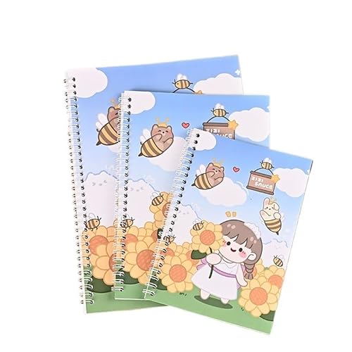 SHBHWS Doppelseitiges Freigabepapier, Handkonto-Klebeband, Aufklebermaterial, lose Blätter, Illustrationsbuch, Aufbewahrungsbuch(2,A5) von SHBHWS